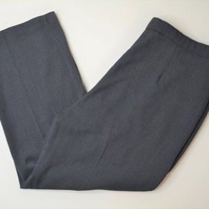 Investments Size 16P PETITE SHORT Womens‎ GRAY Straight Leg TROUSER Dress PANTS